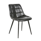 Rowland &amp; Archibald Alucard Faux Leather Dining Chairs