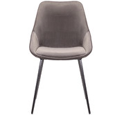 Rowland &amp; Archibald Khufra Velvet Dining Chairs