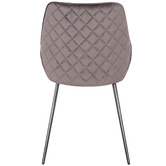Rowland &amp; Archibald Khufra Velvet Dining Chairs