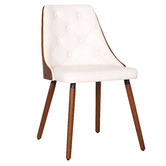 Rowland &amp; Archibald Sarah Faux Leather Dining Chair