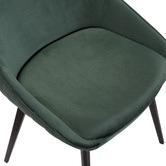 Rowland &amp; Archibald Khufra Velvet Dining Chairs