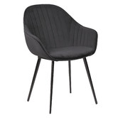 Rowland &amp; Archibald Elford Velvet Dining Chairs