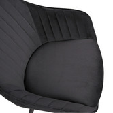 Rowland &amp; Archibald Elford Velvet Dining Chairs