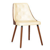 Rowland &amp; Archibald Sarah Faux Leather Dining Chair