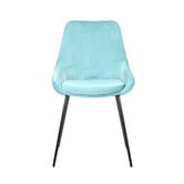 Rowland &amp; Archibald Daimyo Dusty Velvet Dining Chairs