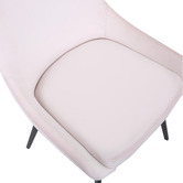 Rowland &amp; Archibald Solid Daimyo Dusty Velvet Dining Chairs