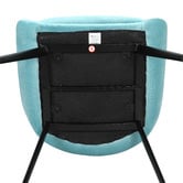 Rowland &amp; Archibald Daimyo Dusty Velvet Dining Chairs