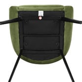 Rowland &amp; Archibald Daimyo Dusty Velvet Dining Chairs