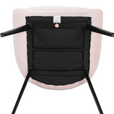 Rowland &amp; Archibald Solid Daimyo Dusty Velvet Dining Chairs