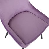 Rowland &amp; Archibald Daimyo Dusty Velvet Dining Chairs