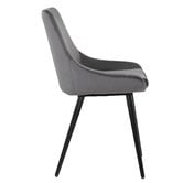 Rowland &amp; Archibald Daimyo Dusty Velvet Dining Chairs