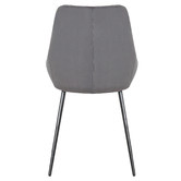 Rowland &amp; Archibald Daimyo Dusty Velvet Dining Chairs