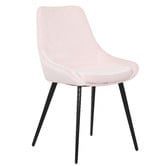 Rowland &amp; Archibald Solid Daimyo Dusty Velvet Dining Chairs