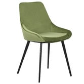 Rowland &amp; Archibald Daimyo Dusty Velvet Dining Chairs