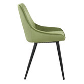 Rowland &amp; Archibald Daimyo Dusty Velvet Dining Chairs