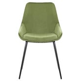 Rowland &amp; Archibald Daimyo Dusty Velvet Dining Chairs