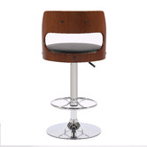 Rowland &amp; Archibald Waterloo Upholstered Adjustable Barstool