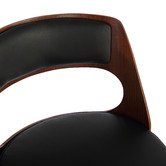 Rowland &amp; Archibald Waterloo Upholstered Adjustable Barstool