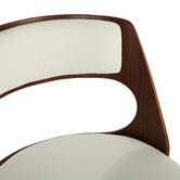 Rowland &amp; Archibald Waterloo Upholstered Adjustable Barstool