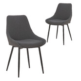 Rowland &amp; Archibald Daimyo Upholstered Dining Chairs