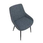 Rowland &amp; Archibald Lance Faux Leather Dining Chairs