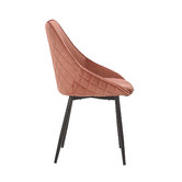 Rowland &amp; Archibald Khufra Velvet Dining Chairs