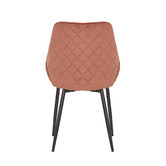 Rowland &amp; Archibald Khufra Velvet Dining Chairs