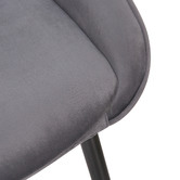 Rowland &amp; Archibald Khufra Velvet Dining Chairs