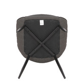 Rowland &amp; Archibald Khufra Faux Leather Dining Chairs