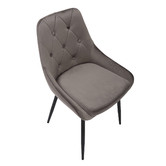 Rowland &amp; Archibald Elliana Velvet Dining Chairs