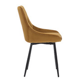 Rowland &amp; Archibald Elliana Velvet Dining Chairs