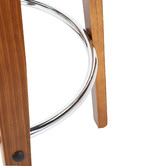 Rowland &amp; Archibald 69cm Bria Faux Leather Barstools