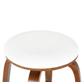 Rowland &amp; Archibald 69cm Bria Faux Leather Barstools