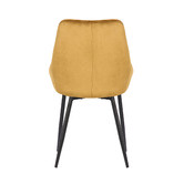 Rowland &amp; Archibald Daimyo Dusty Velvet Dining Chairs