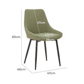 Rowland &amp; Archibald Daimyo Upholstered Dining Chairs