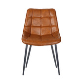 Rowland &amp; Archibald Alucard Faux Leather Dining Chairs