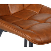 Rowland &amp; Archibald Alucard Faux Leather Dining Chairs