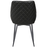 Rowland &amp; Archibald Khufra Faux Leather Dining Chairs