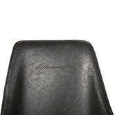 Rowland &amp; Archibald Khufra Faux Leather Dining Chairs