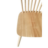 Rowland &amp; Archibald Natural Chinon Rubberwood Dining Chairs