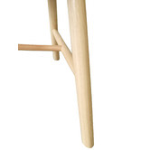 Rowland &amp; Archibald Natural Chinon Rubberwood Dining Chairs