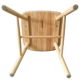 Rowland &amp; Archibald Natural Chinon Rubberwood Dining Chairs