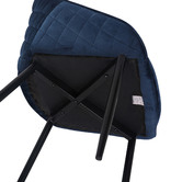 Rowland &amp; Archibald Khufra Velvet Dining Chairs