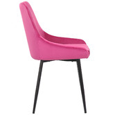 Rowland &amp; Archibald Daimyo Dusty Velvet Dining Chairs