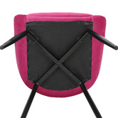 Rowland &amp; Archibald Daimyo Dusty Velvet Dining Chairs