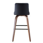 Rowland &amp; Archibald Marselle Faux Leather Barstools