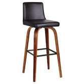 Rowland &amp; Archibald Marselle Faux Leather Barstools