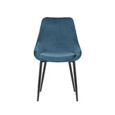 Rowland &amp; Archibald Daimyo Dusty Velvet Dining Chairs