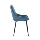 Rowland &amp; Archibald Daimyo Dusty Velvet Dining Chairs