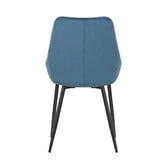 Rowland &amp; Archibald Daimyo Dusty Velvet Dining Chairs